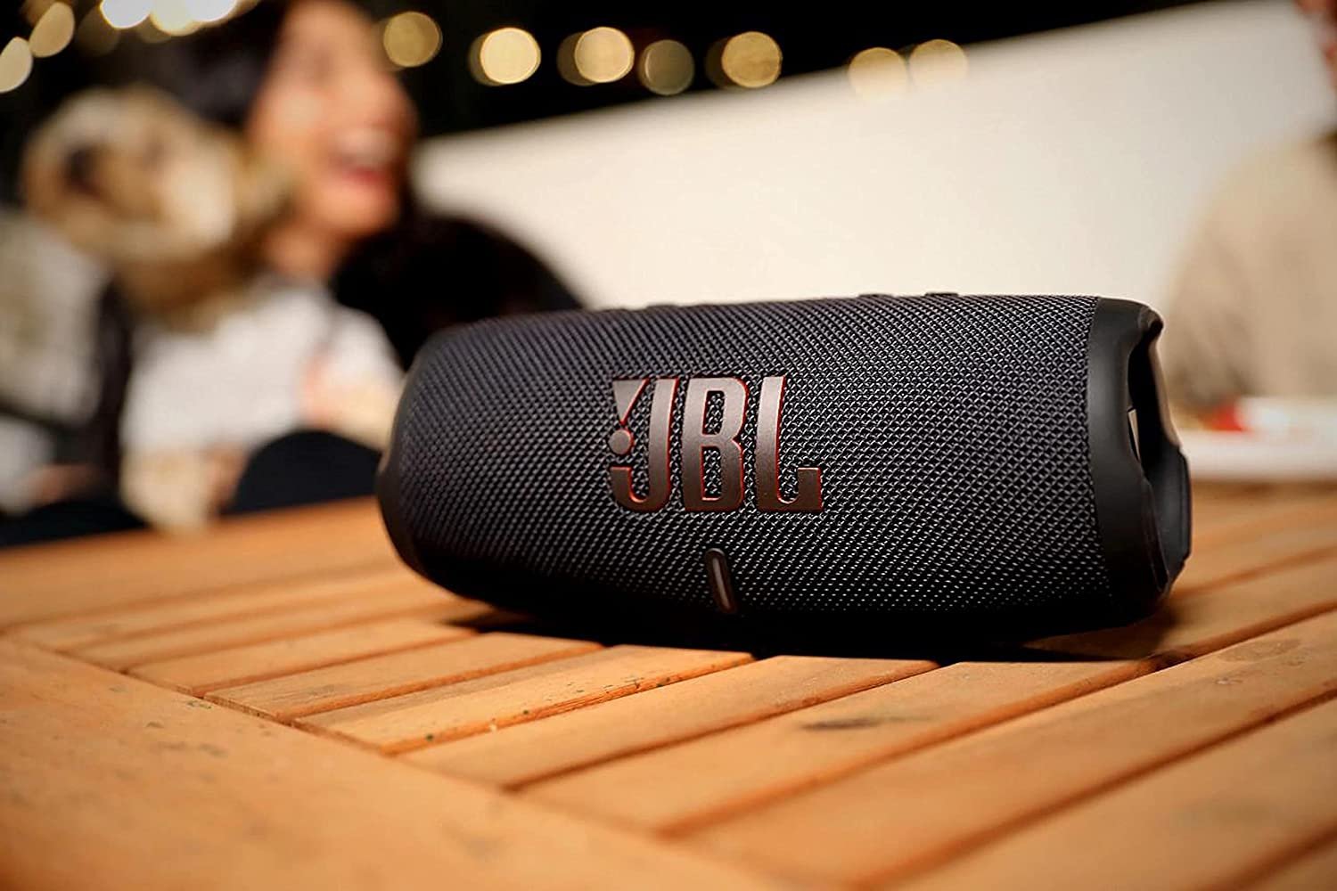 JBL CHARGE 5 - Portable Bluetooth Speaker with IP67 Waterproof and USB Charge out - Black