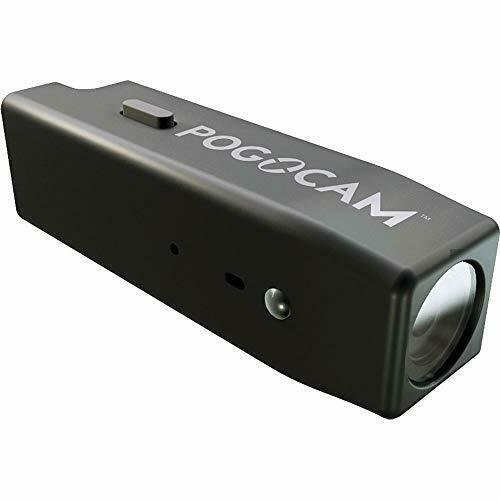 Pogocam Small Wearable 5pm Camera Photo Video for Glasses 720p HD 30fps