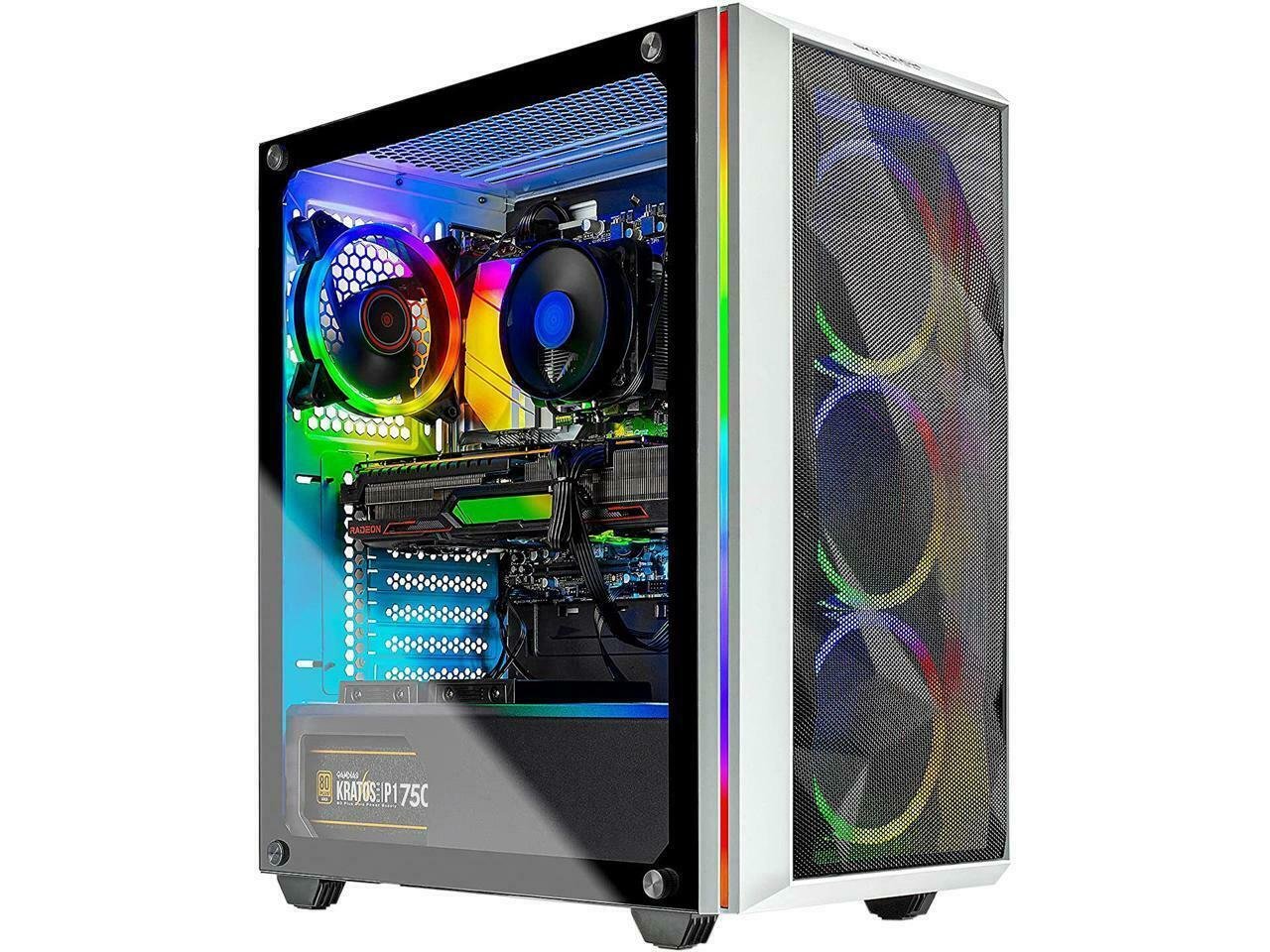 Skytech Chronos Gaming PC Computer AMD Ryzen 7 3.6GHz RX 6700 XT 16GB DDR4