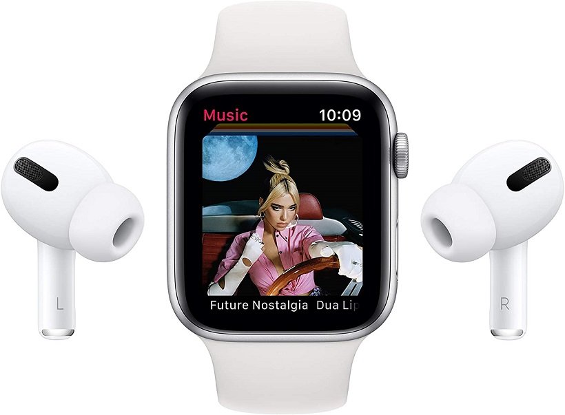 Apple Watch Series 6 (GPS + Cellular, 40mm) - Space Gray Aluminum Case with Black Sport Band