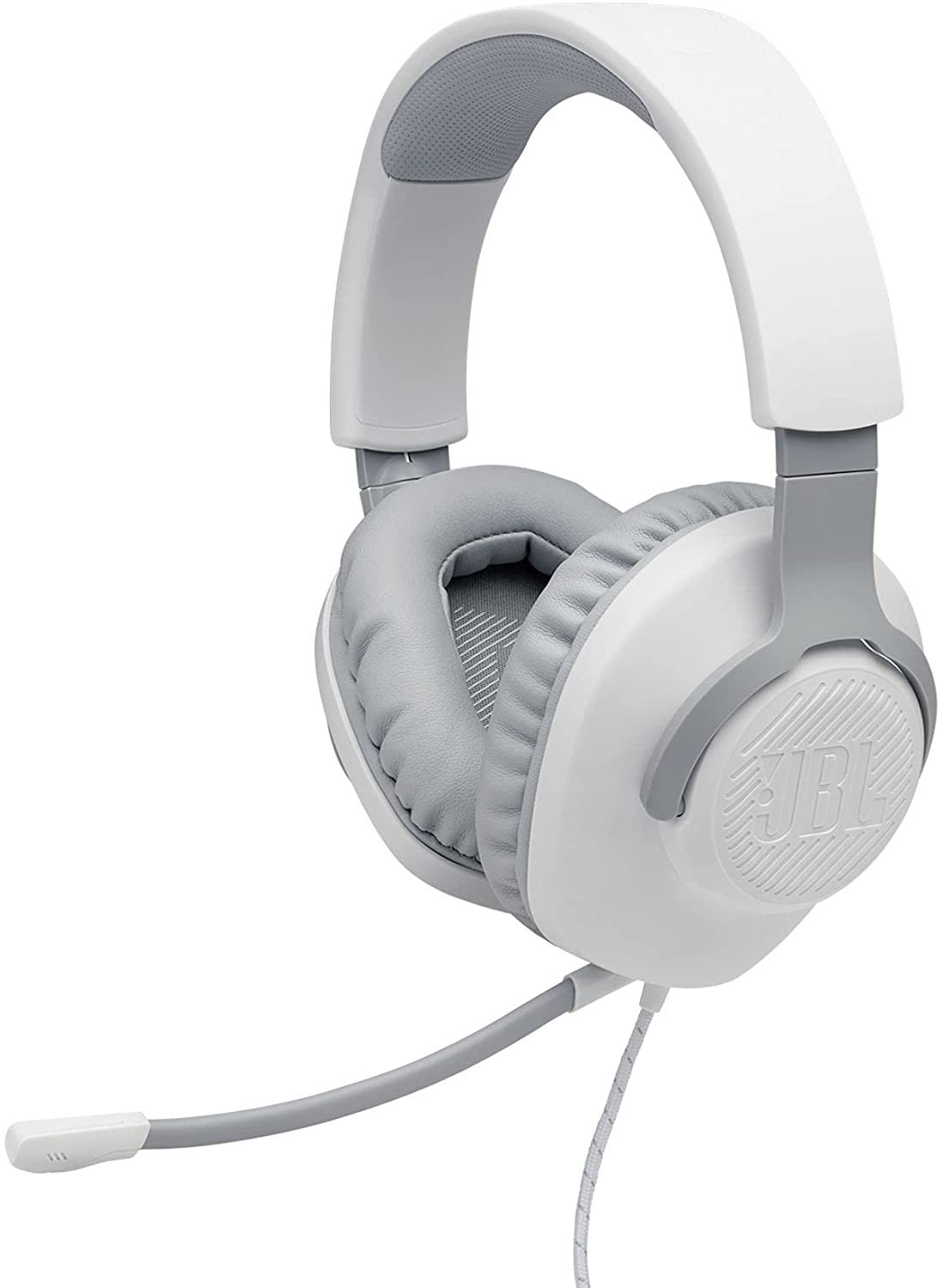 JBL Quantum 100 - Wired Over-Ear Gaming Headphones - White