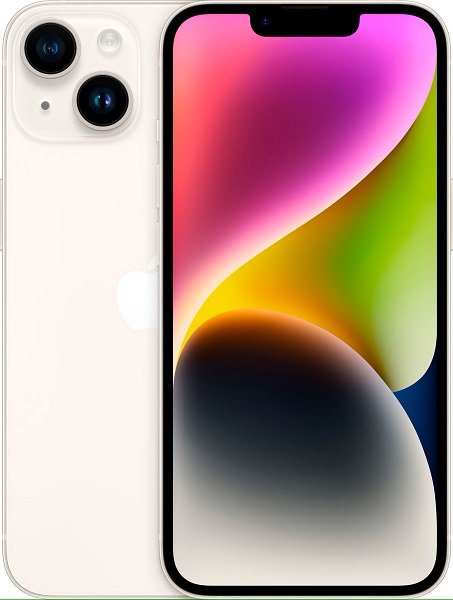 Apple -iPhone 14 - 128GB -Starlight (Unlocked)