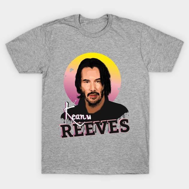 SPECIAL LIMITED EDITION KEANU REEVES SIGNED T-SHIRT
