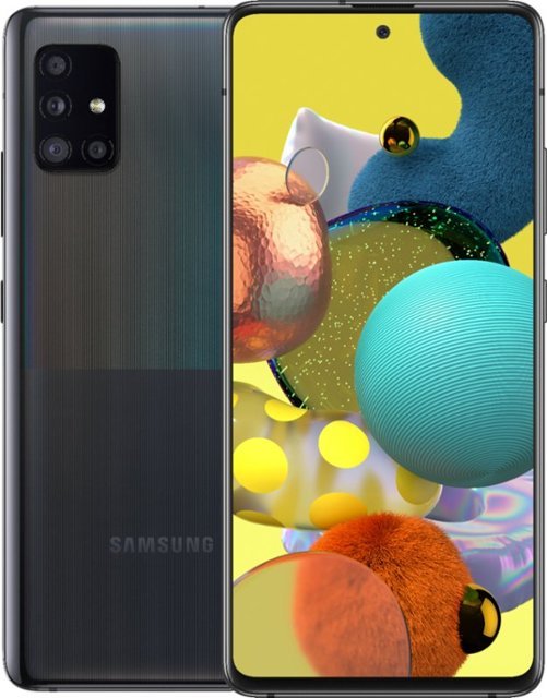 Samsung - Galaxy A51 5G 128GB - Prism Cube Black