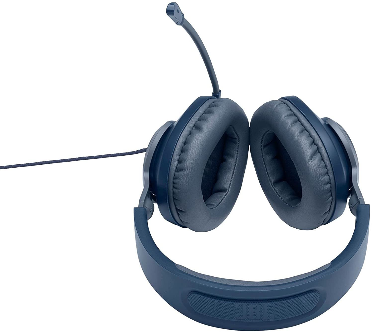 JBL Quantum 100 - Wired Over-Ear Gaming Headphones - Blue