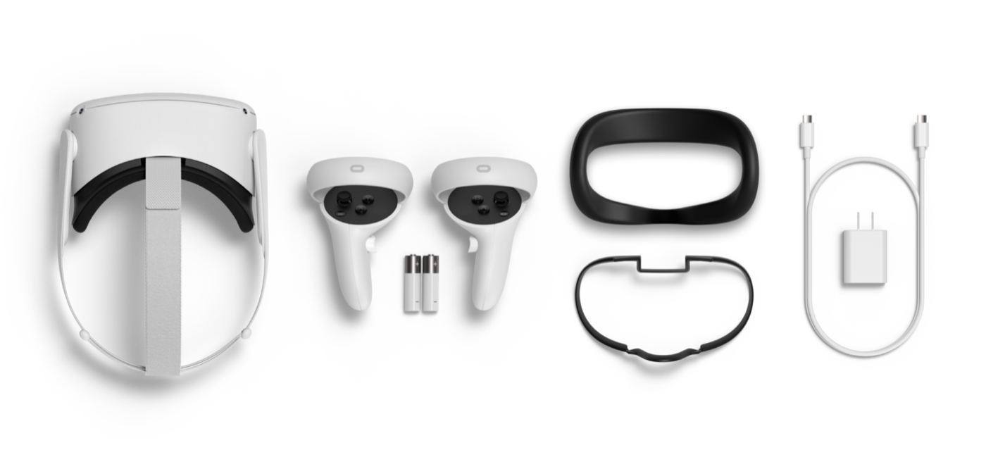 Oculus Quest 2 128GB Standalone VR Headset - White