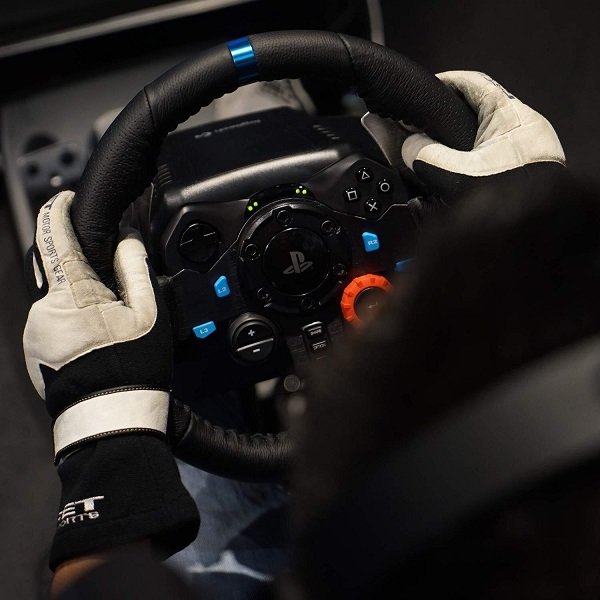Logitech - G29 Driving Force Racing Wheel and Floor Pedals for PS5, PS4, PC, Mac