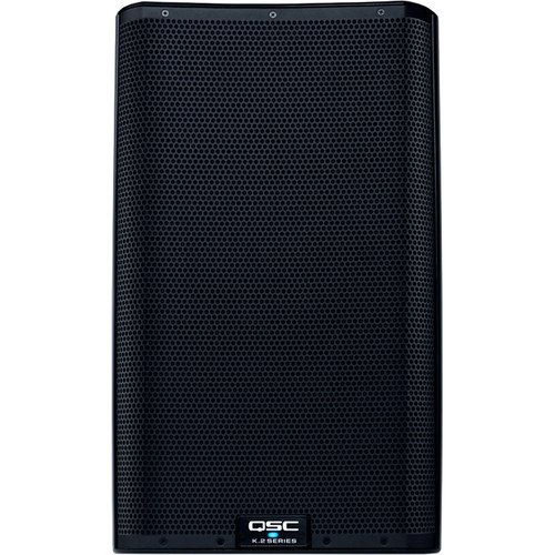 QSC K12.2 K.2 Series 12" 2000W Powered Speaker Pair with Essential Accessories Kit