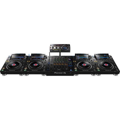 AlphaTheta CDJ-3000X Next-Gen Flagship Kit with DJM-A9 Mixer (Pair, Black)