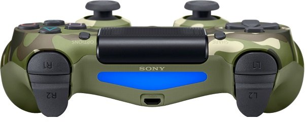 Sony - PlayStation 4 - DualSense Wireless Controller - Green Camouflage