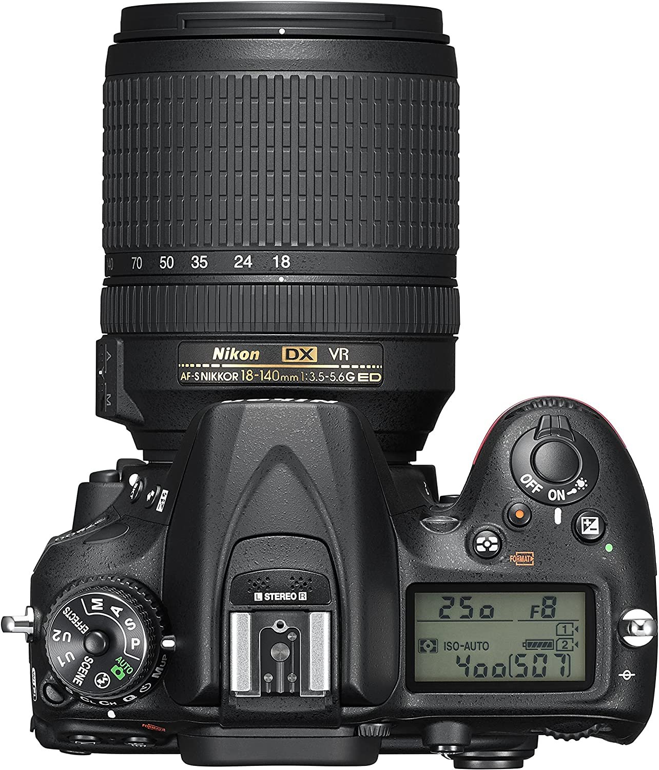 Nikon D7200 with 18-140mm lens digital SLR camera