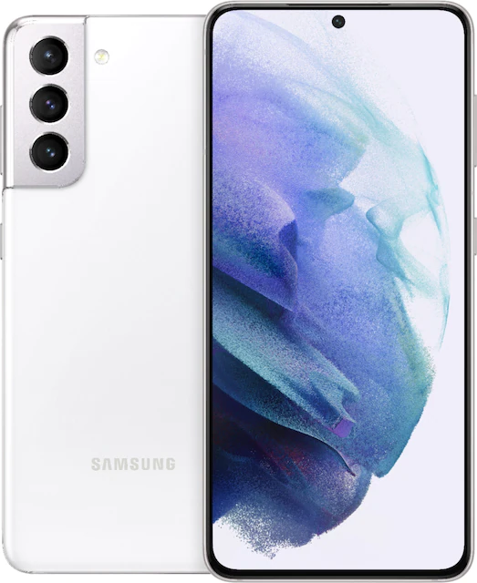 Samsung - Galaxy S21 5G 128GB - Phantom White