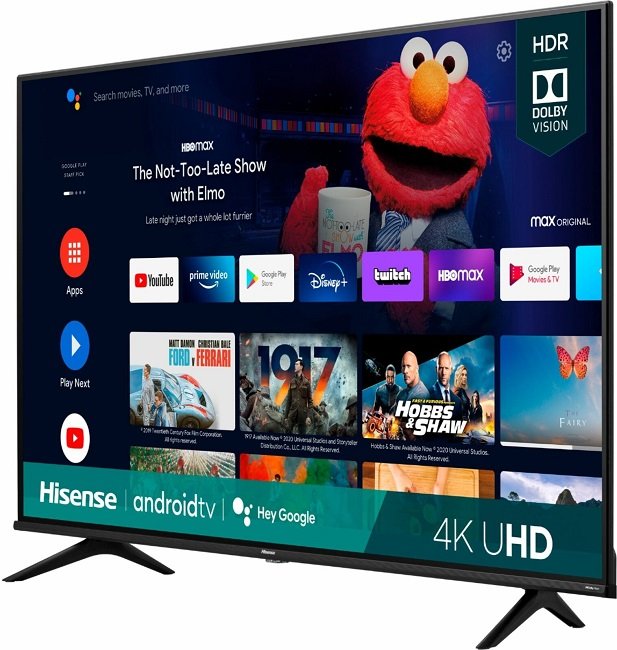 Hisense 43" A6G Series 4K Ultra HD Android Smart TV - 2021 Model