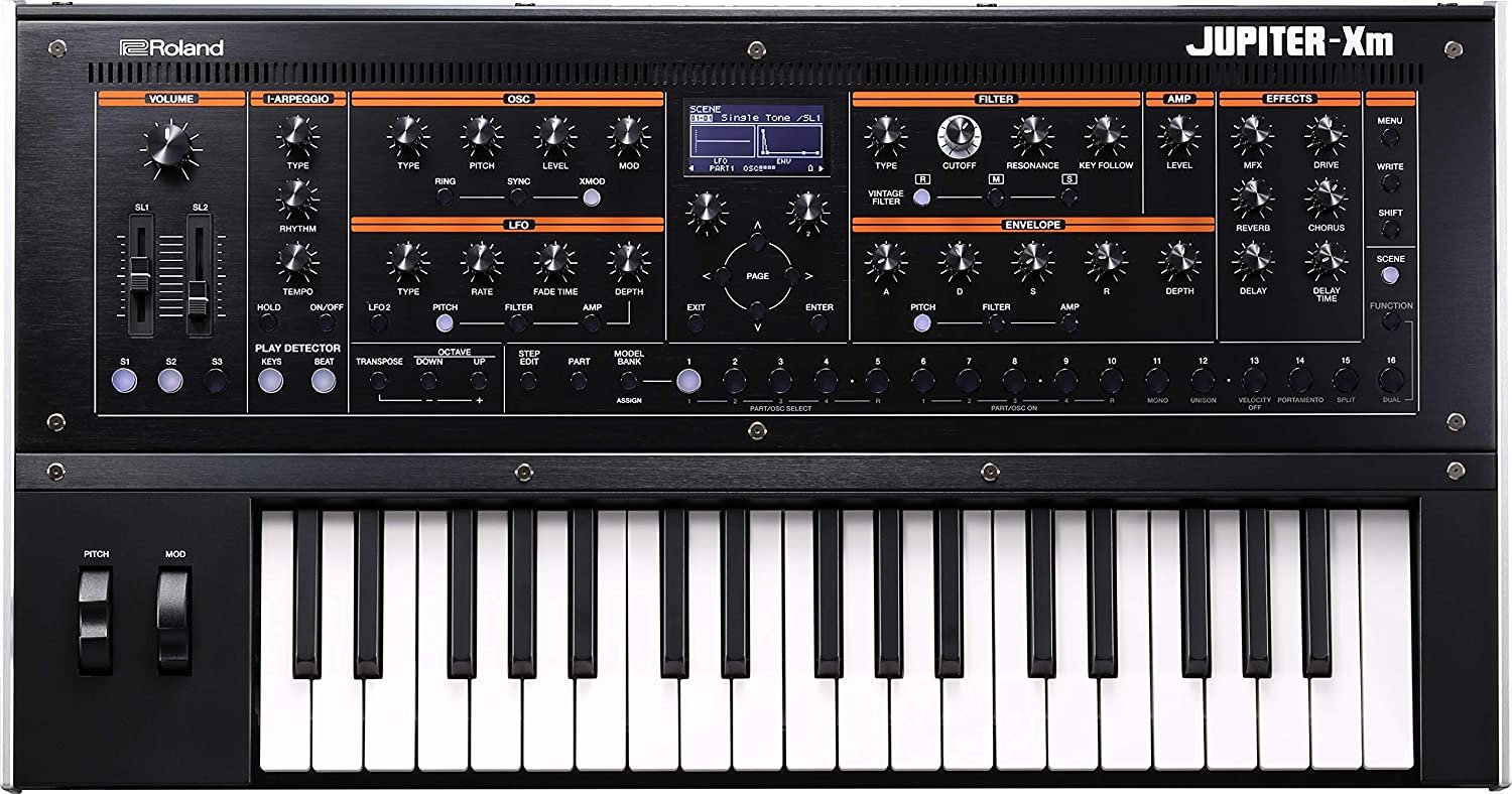 Roland Jupiter-Xm Synthesizer Keyboard SYNTHESIZER