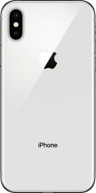 Apple - iPhone X  256GB- Silver