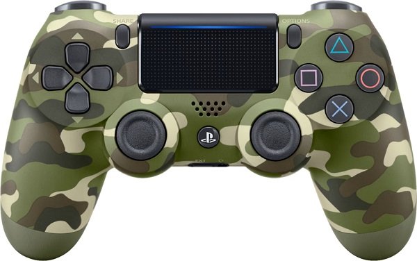 Sony - PlayStation 4 - DualSense Wireless Controller - Green Camouflage