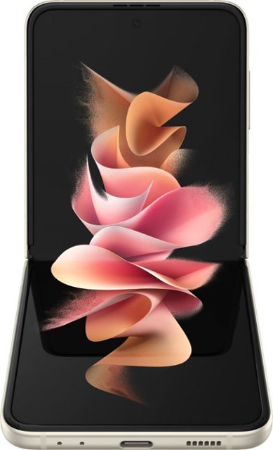 Samsung - Galaxy Z Flip3 5G 128GB - Cream