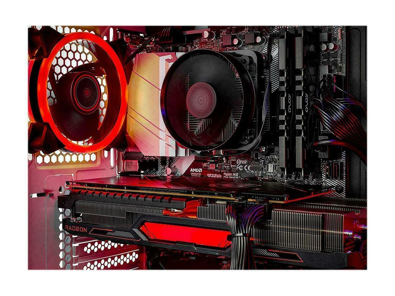 Skytech Chronos Gaming PC Computer AMD Ryzen 7 3.6GHz RX 6700 XT 16GB DDR4