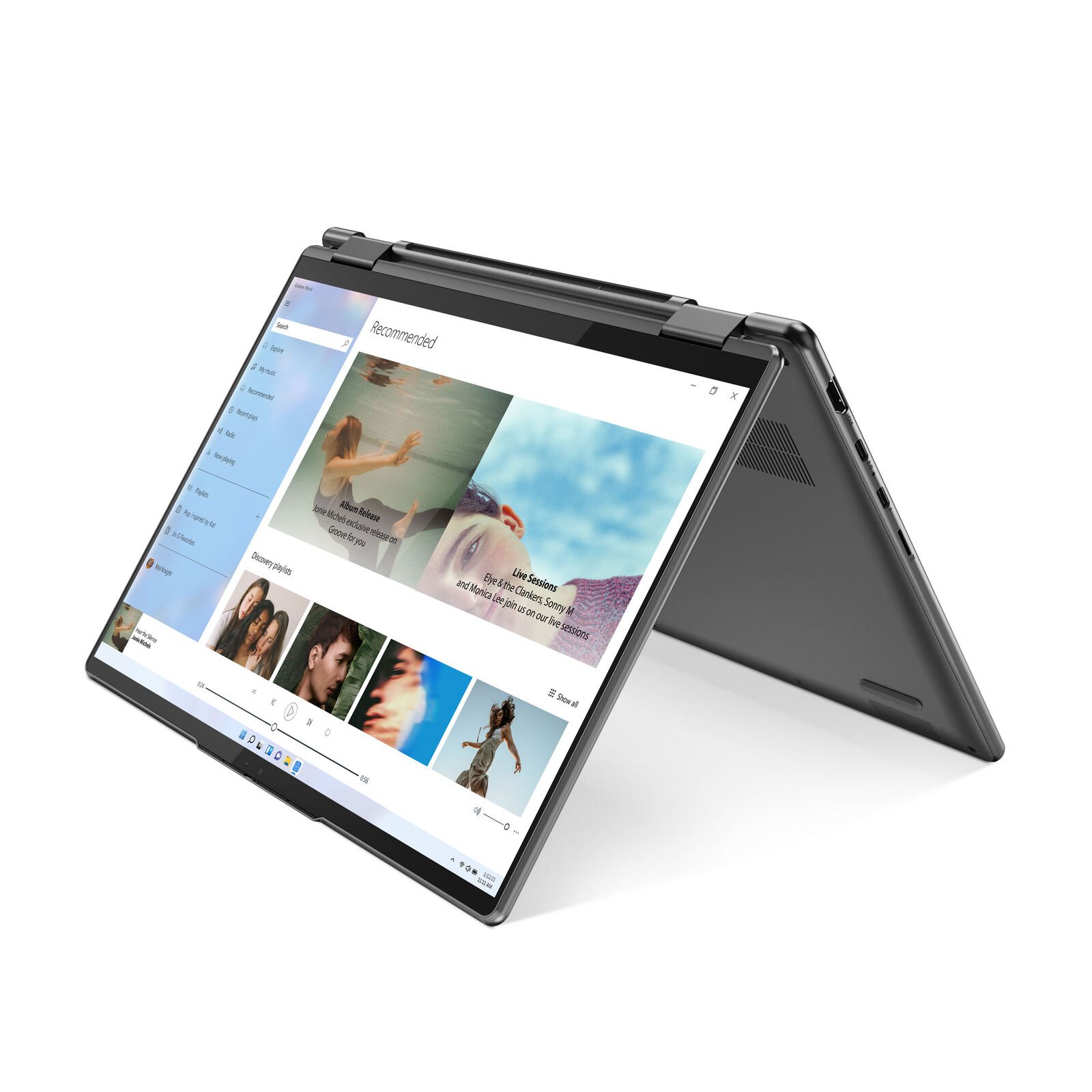 Lenovo Yoga 7i Intel Laptop, 14.0" IPS Touch 300 nits, i7-1255U, 16GB, 512GB