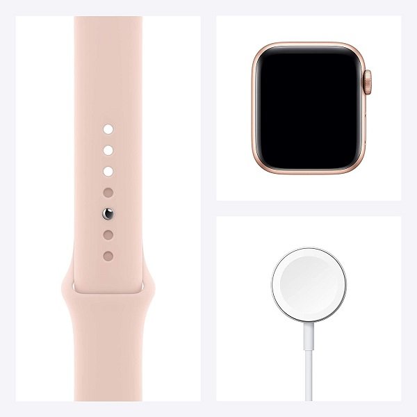 Apple Watch Series 6 (GPS, 40mm) - Gold Aluminum Case with Pink Sand Sport Band