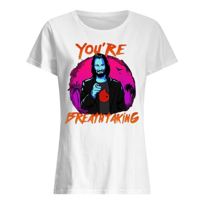 SPECIAL LIMITED EDITION KEANU REEVES SIGNED T-SHIRT