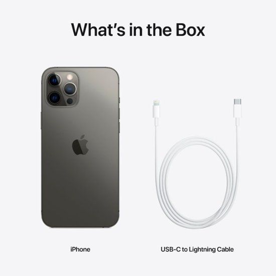 Apple - iPhone 12 Pro Max 5G - Graphite