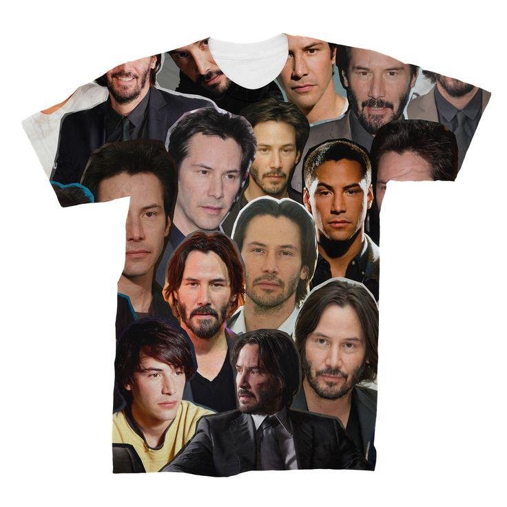SPECIAL LIMITED EDITION KEANU REEVES SIGNED T-SHIRT