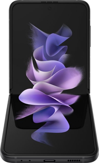 Samsung - Galaxy Z Flip3 5G 128GB - Phantom Black