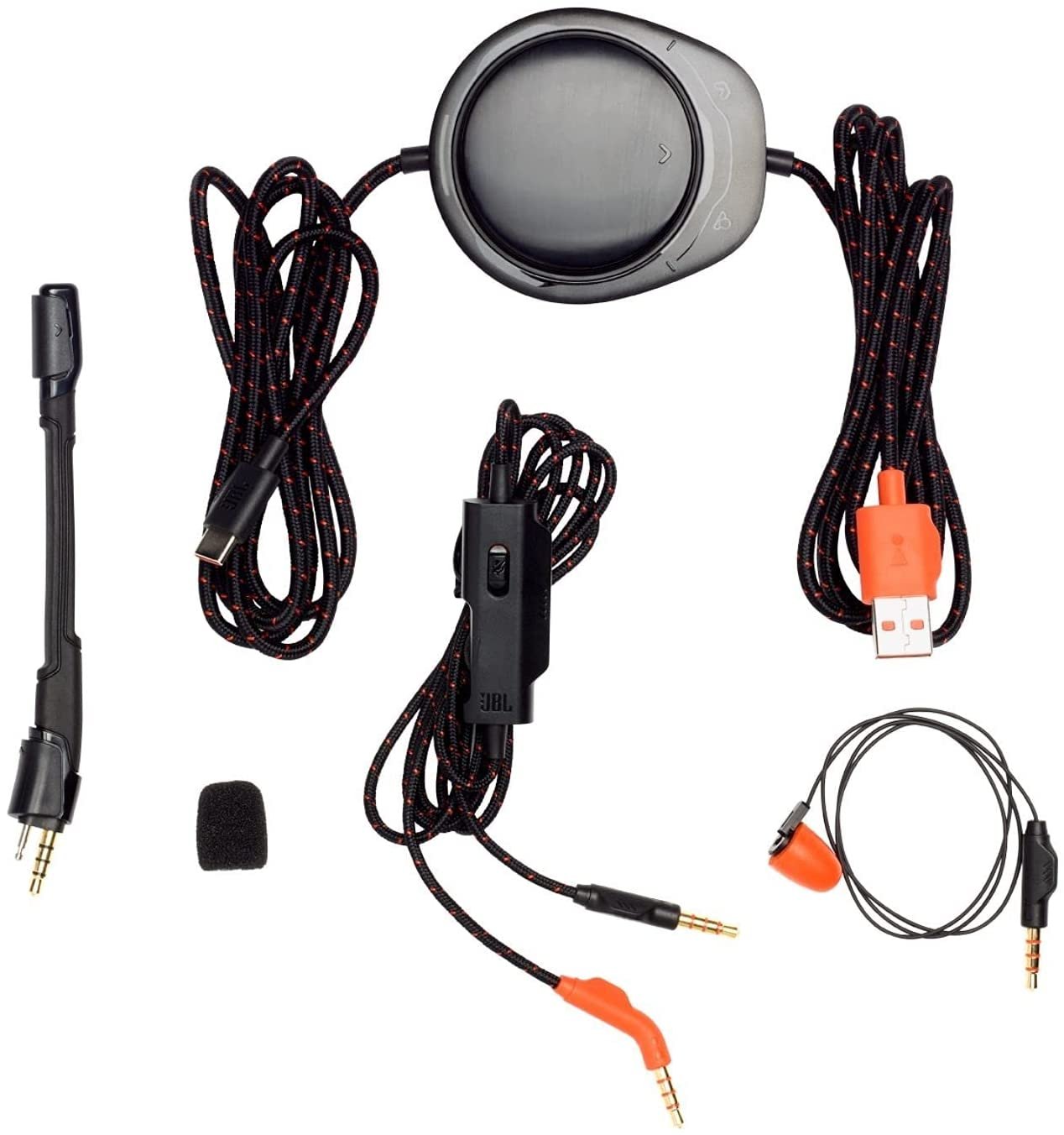 JBL Quantum ONE - Over-Ear Performance Gaming Headset with Active Noise Cancelling (Wired) - Black