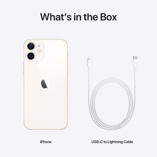 Apple - iPhone 12 mini 5G - White