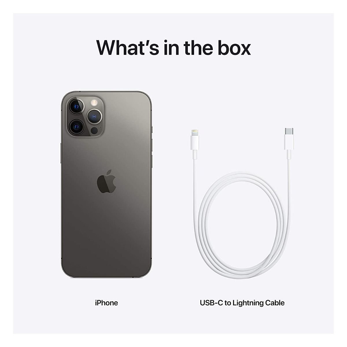 Apple - IPhone 12 Pro Max 128 GB Dual Sim -Graphite
