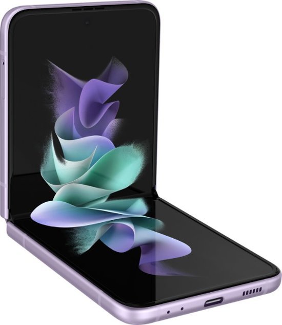 Samsung - Galaxy Z Flip3 5G 128GB - Lavender