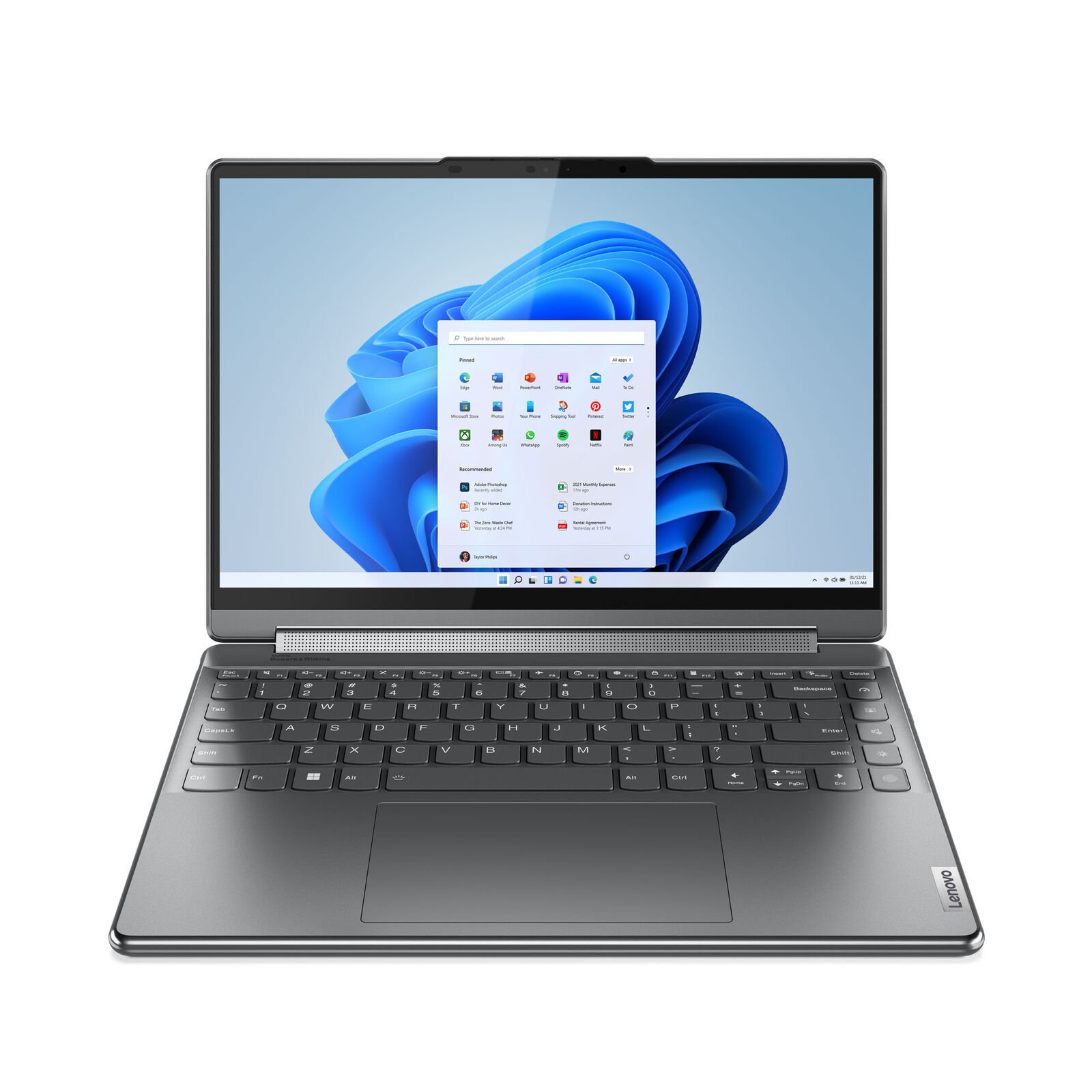 Lenovo Yoga 9i Gen 7 Intel Laptop, 14.0" Touch 400 nits, i7-1260P, 16GB, 512GB