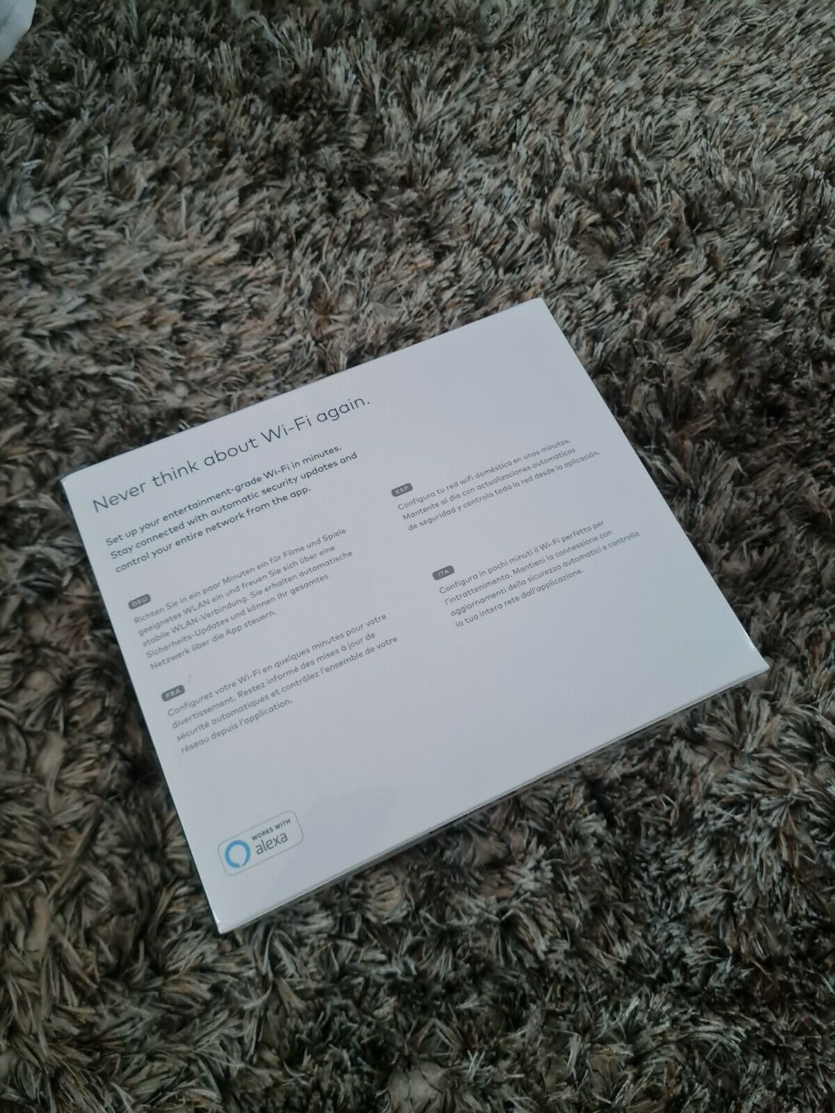 AMAZON Eero Pro Mesh WiFi Cable & Fibre Router - TRI-BAND