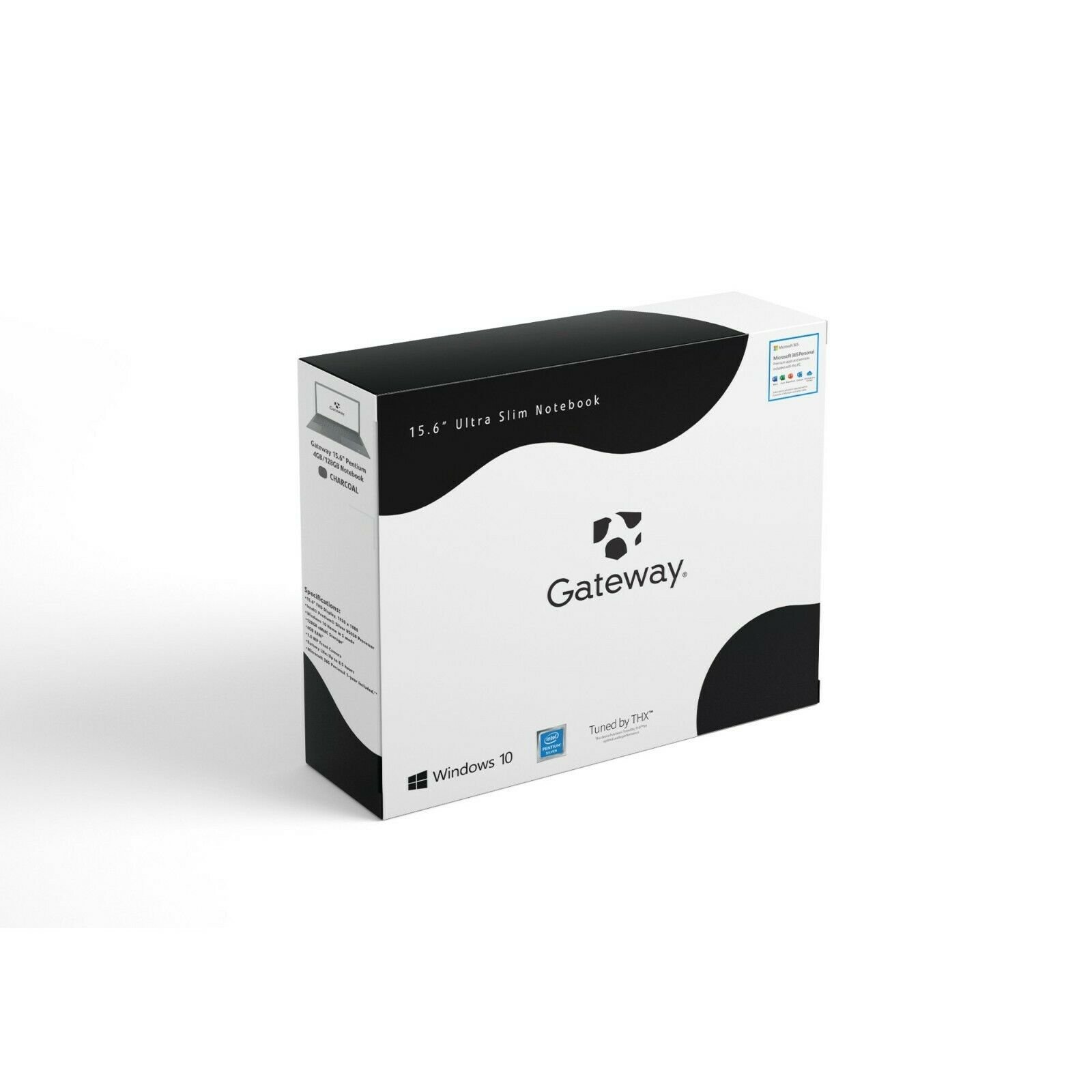 Gateway (Acer) 15.6 FHD Intel QuadCore 128GB SSD 4GB RAM + 1Yr Office 365