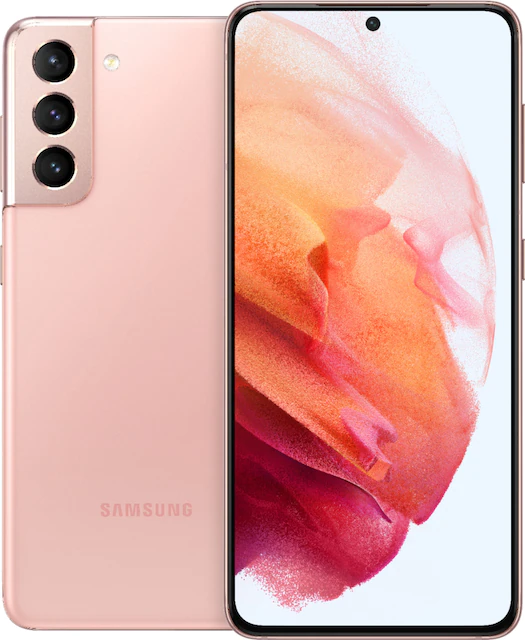 Samsung - Galaxy S21 5G 128GB - Phantom Pink