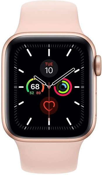 Apple Watch Series 4 (GPS, 40MM) - Gold Aluminum Case with Pink Sand Sport Band