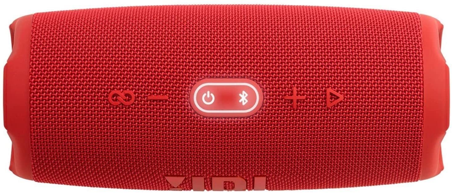 JBL CHARGE 5 - Portable Bluetooth Speaker with IP67 Waterproof and USB Charge out - Red