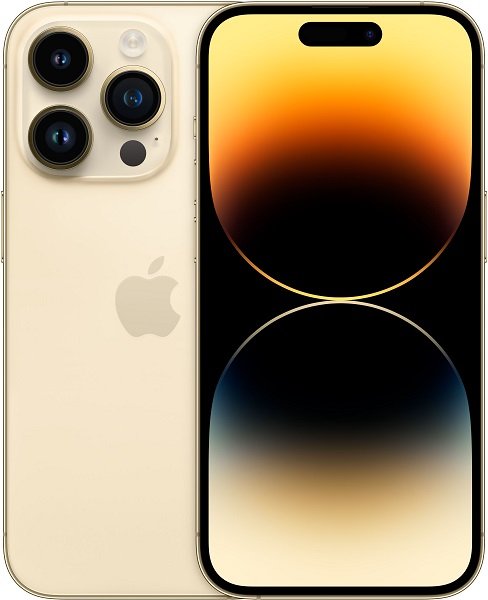 Apple - iPhone 14 Pro Max 128GB - Gold (Unlocked)