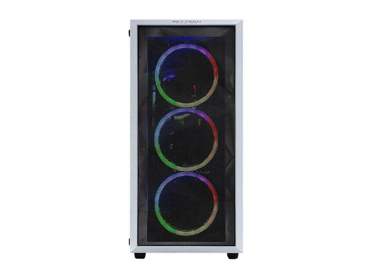 Skytech Chronos Gaming PC Computer AMD Ryzen 7 3.6GHz RX 6700 XT 16GB DDR4