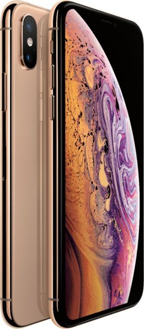 Apple -  iPhone XS 256GB- Gold
