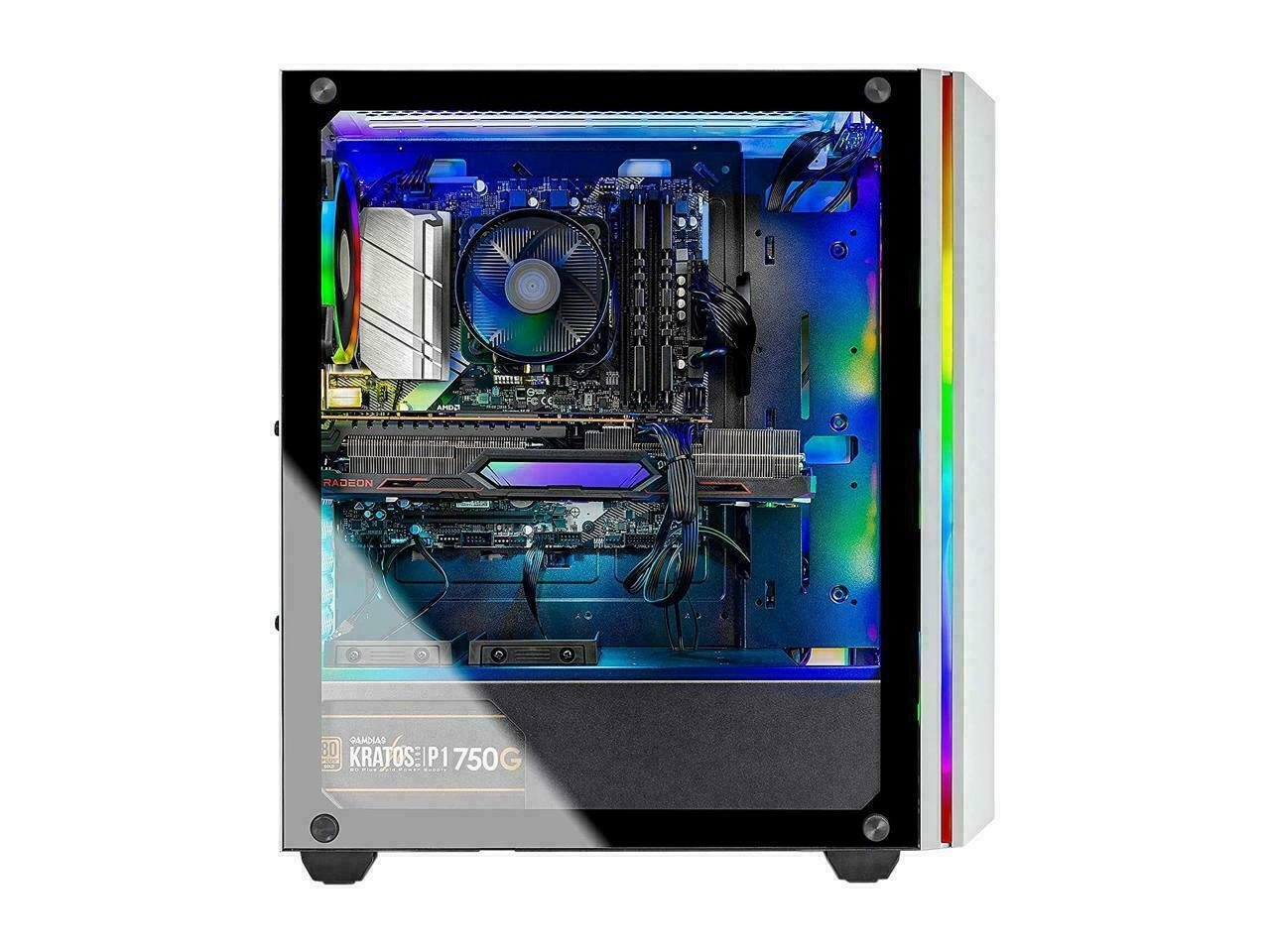 Skytech Chronos Gaming PC Computer AMD Ryzen 7 3.6GHz RX 6700 XT 16GB DDR4