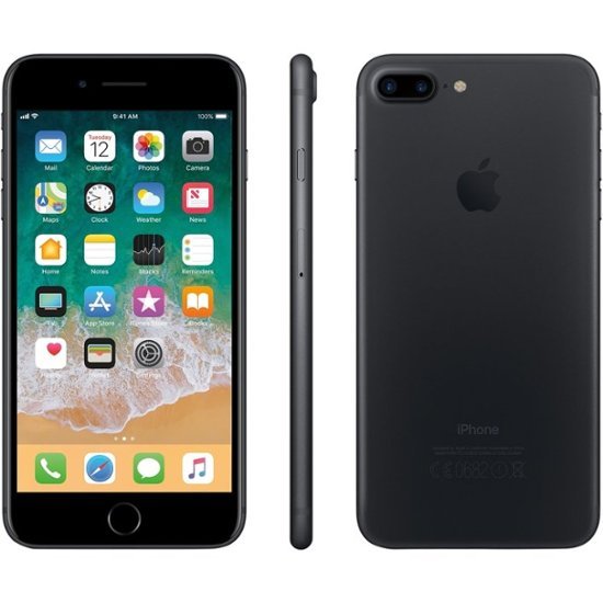 Apple - iPhone 7 Plus  128GB - Black