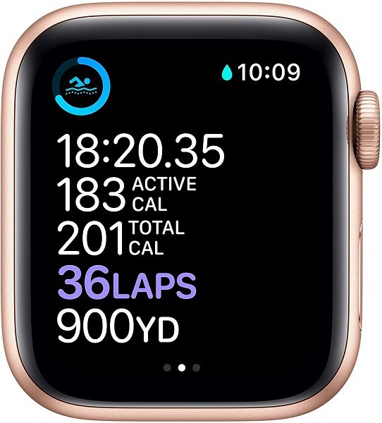 Apple Watch Series 6 (GPS, 40mm) - Gold Aluminum Case with Pink Sand Sport Band