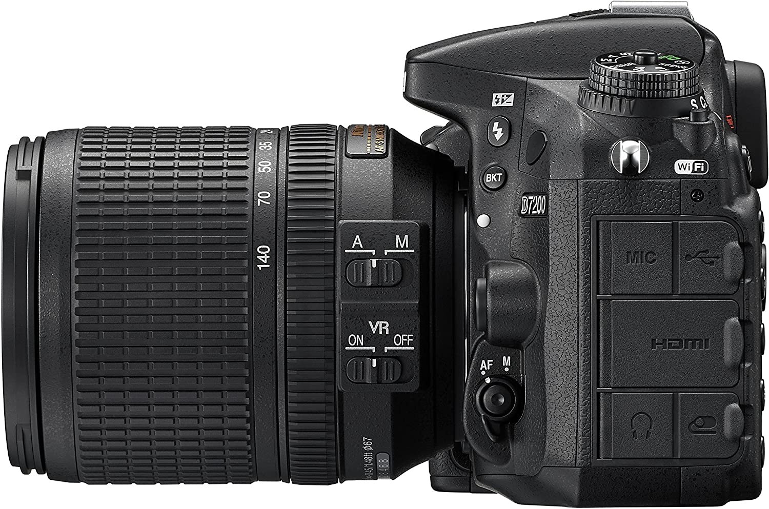 Nikon D7200 with 18-140mm lens digital SLR camera