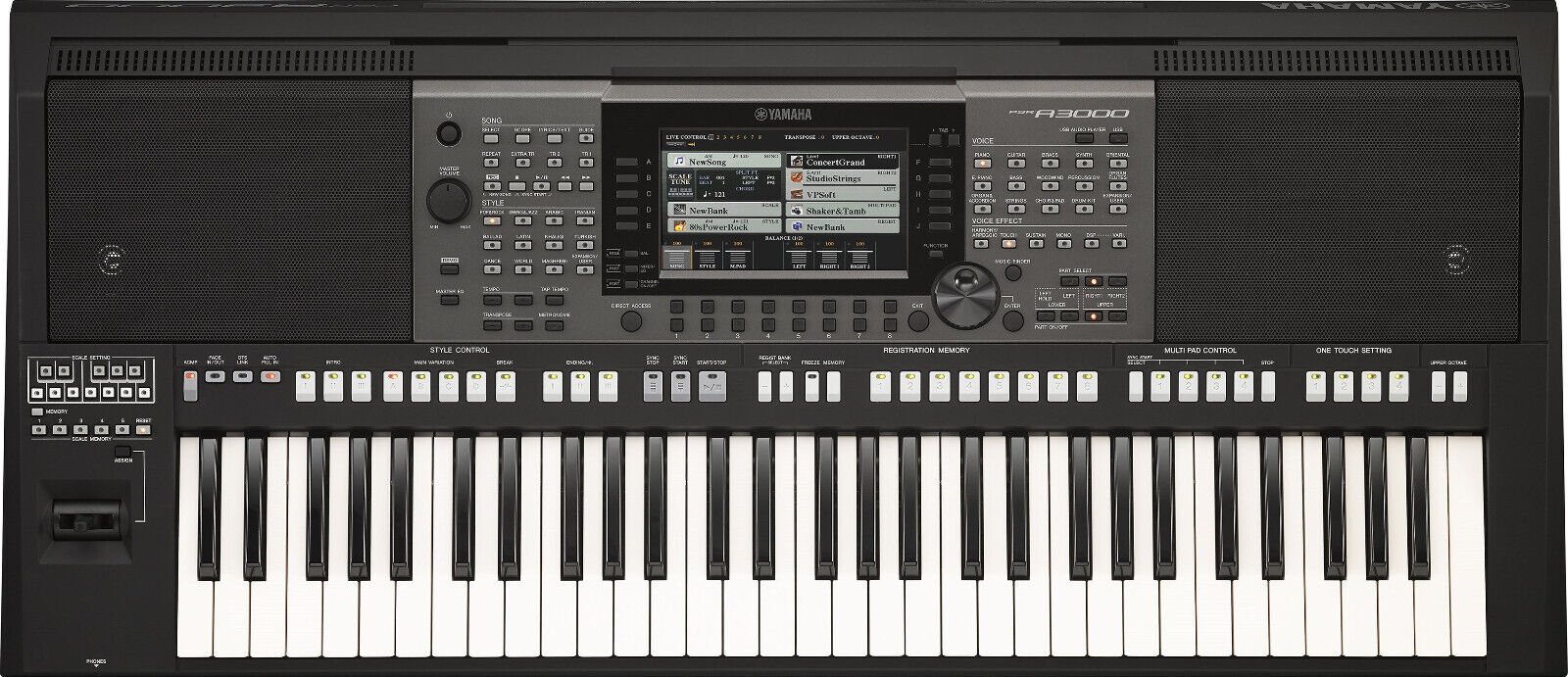Yamaha PSR-A3000 Arranger Workstation Keyboard