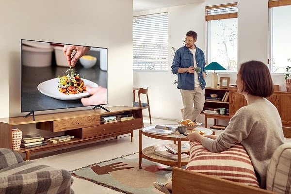 Samsung Crystal UHD TV 4K AU7199 43-Inch HDR, Q-Symphony, Infinite Imaging