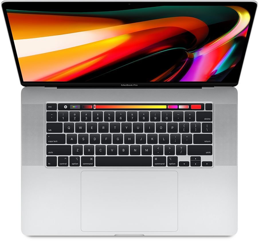 Apple - MacBook Pro 16" 2019 Display with Touch Bar - Silver