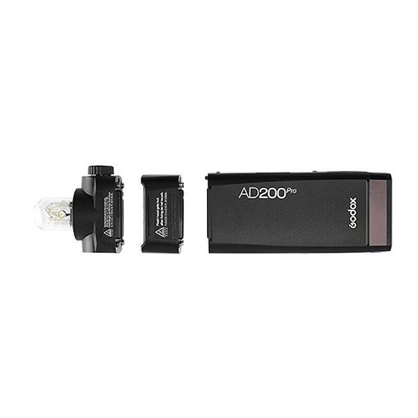 Godox AD200Pro TTL Flash Light 1/8000 HSS Flash Built-In 2.4G Wireless X System