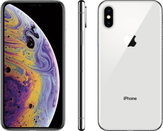 Apple -  iPhone XS 256GB- Silver